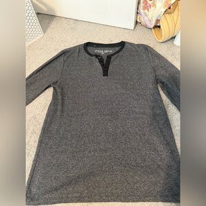 Men’s button gray and black Rustic Souls Shirt